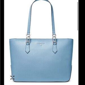 MICHAEL Michael Kors
Laney Medium Leather Top Zip Tote Bag